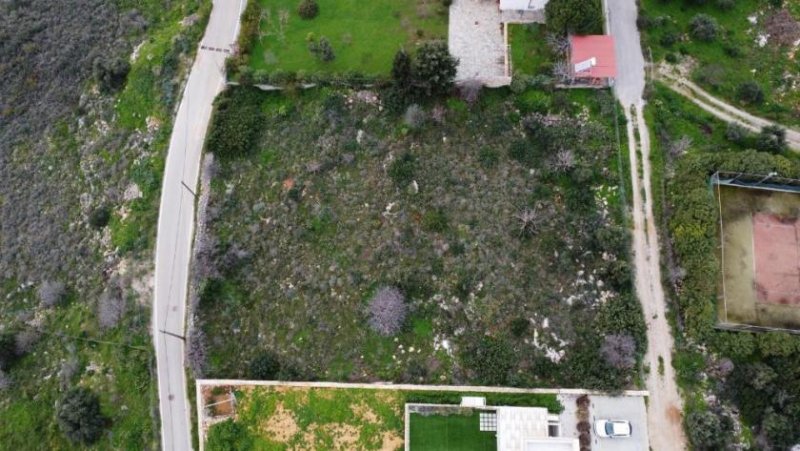 Sternes Kreta, Sternes: Grundstück mit Baugenehmigung in Akrotiri zu verkaufen Grundstück kaufen